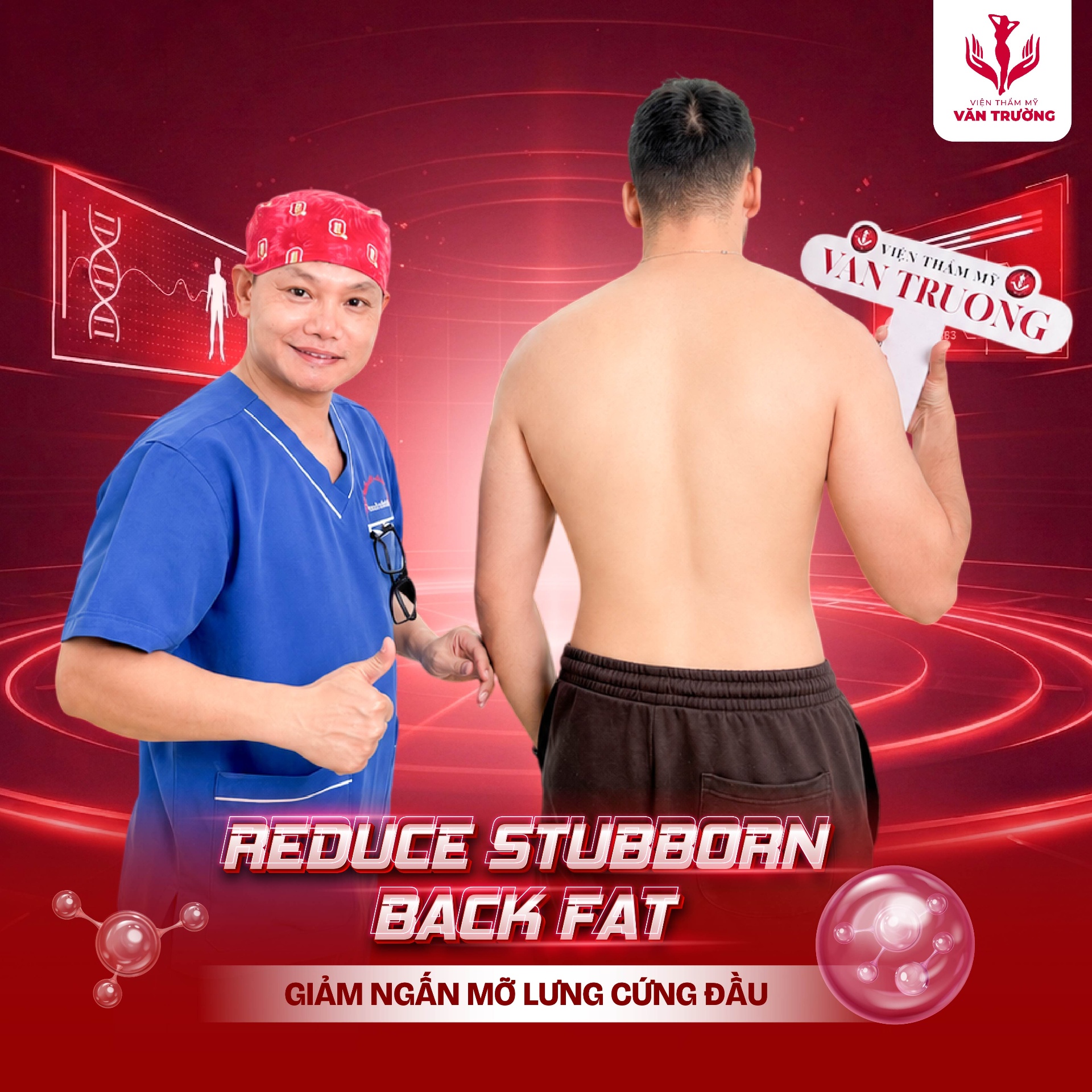 Back fat reduction